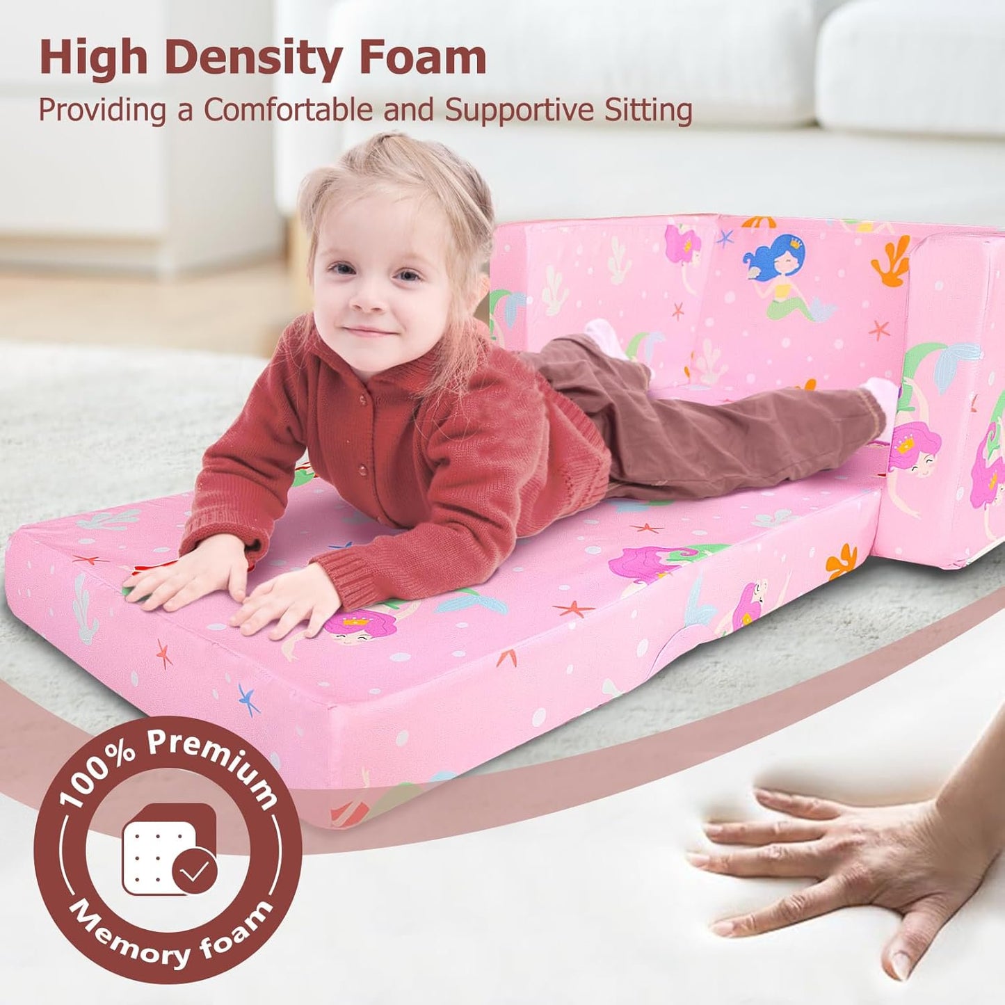 Beavtaens Kids Couch(Mermaid)