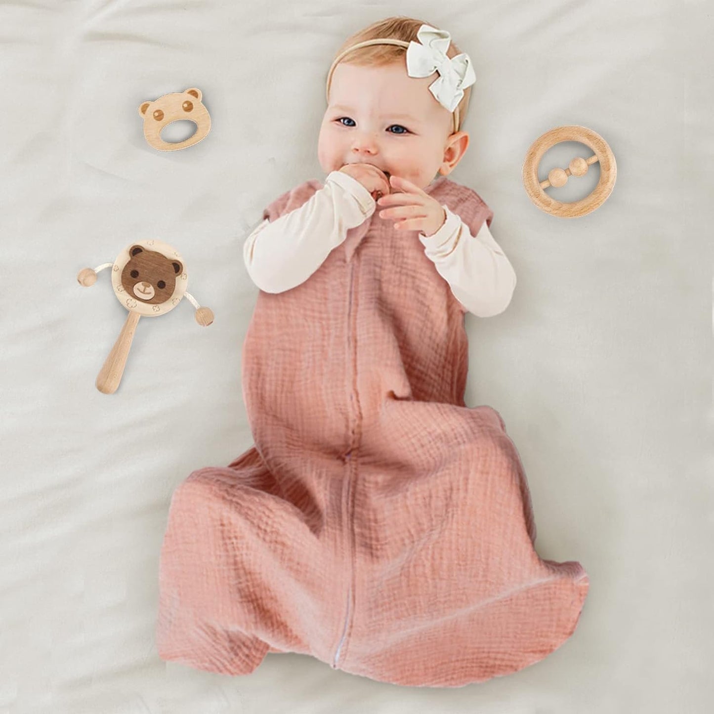 Beavtaens Baby Sleep Sack(Red)