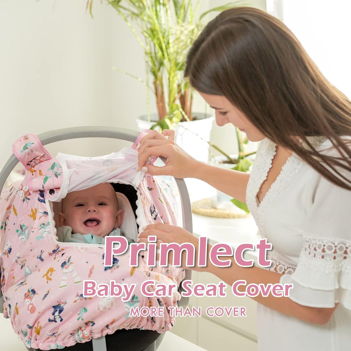 Beavtaens Minky Baby Car Seat Cover