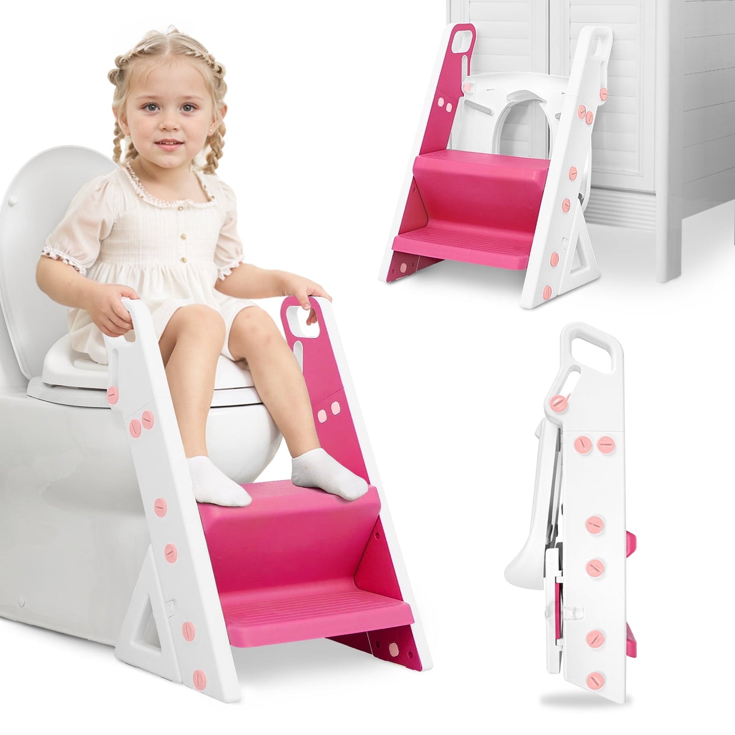 Beavtaens Toddler Potty Training Seat - Pink