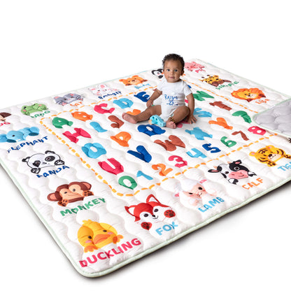 Beavtaens Baby Play Mat 71"*59" - Rainbow